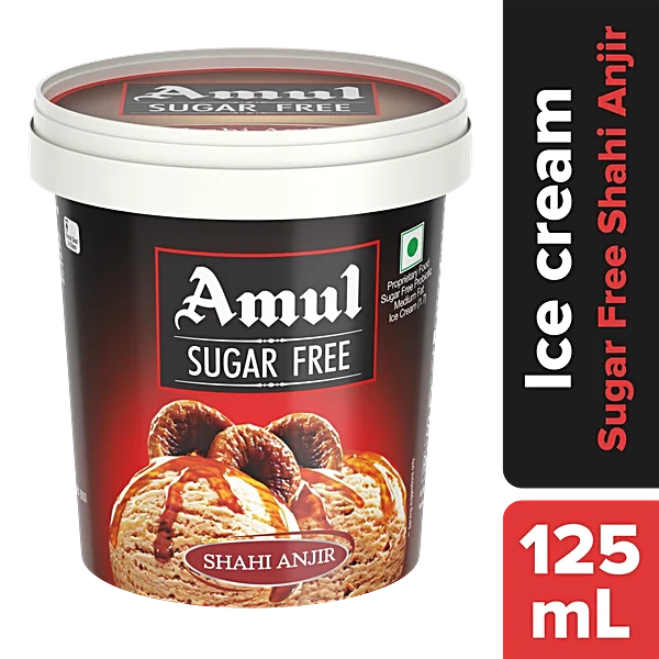 Amul Sugar Free Shahi Anjir 125ml