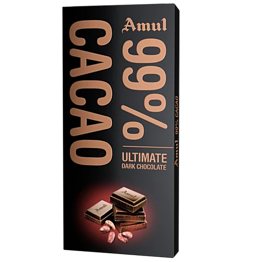 Amul 99% Cacao Chocolate 125g