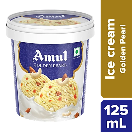 Amul Cup Golden Pearl 125ml