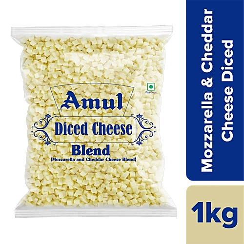 Amul Diced Cheese Blend 1Kg