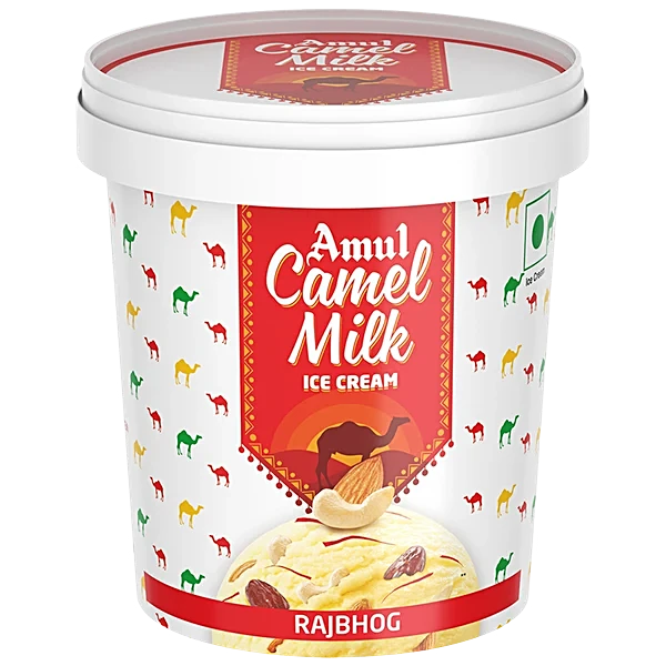 Amul Cup Camel Milk Raj Bhog 125ml