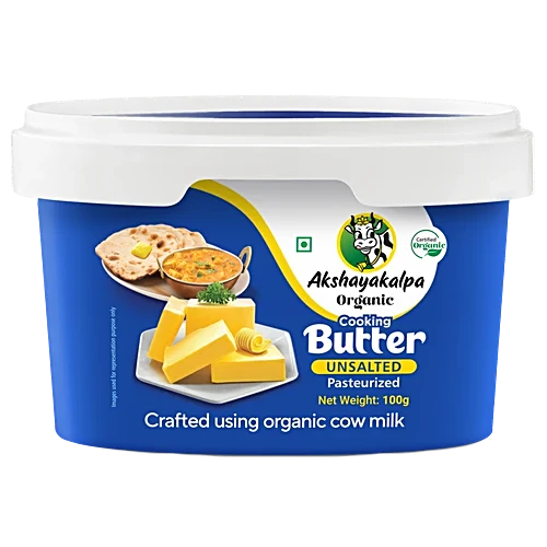 AK Organic Cooking Butter Tub 100G