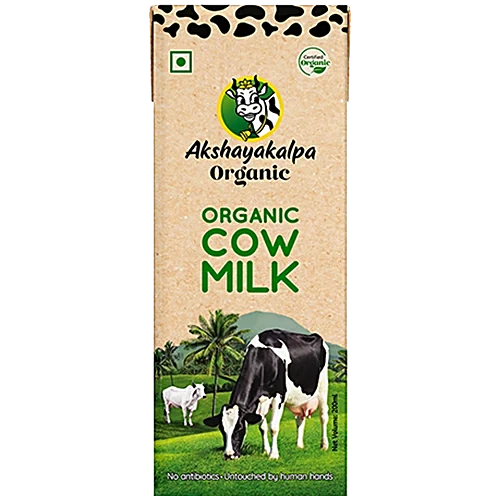 AK Organic UHT Cow Milk 200ml
