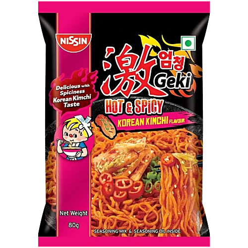 Top Ramen Hot& Spicy Koren Kimchi Noodles 80G