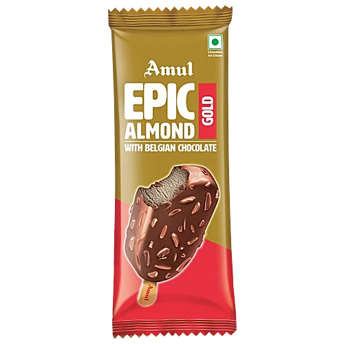 Amul Epic Almond Gold Stick 80ml (8901262178181)