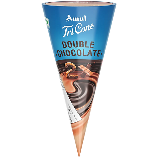Amul Tricone Double Chocolate 120ml