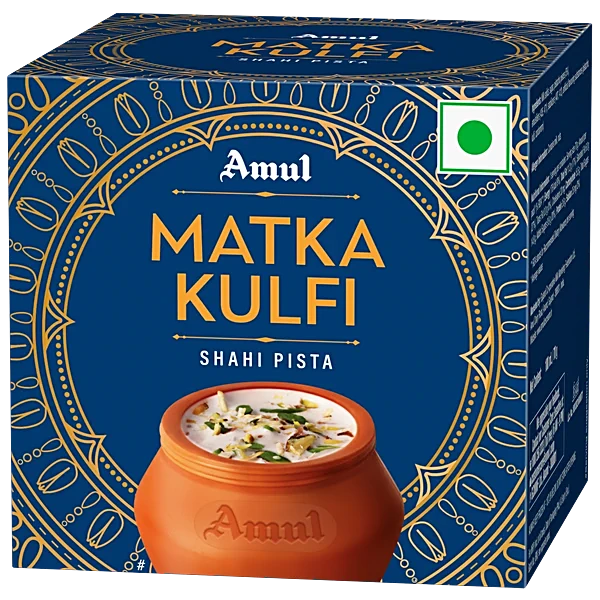 Amul Matka Kulfi Pista 100ml