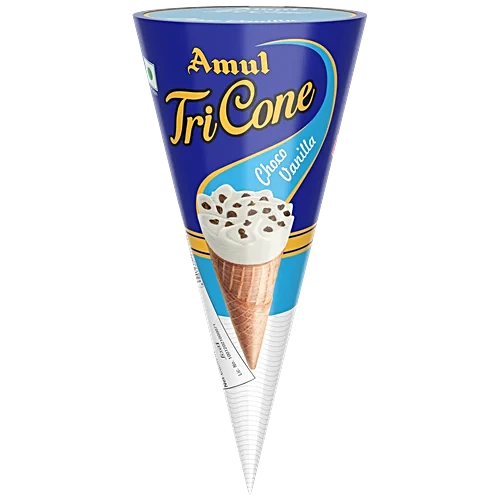 Amul Tricone Vanilla 120ml (8901262178389)