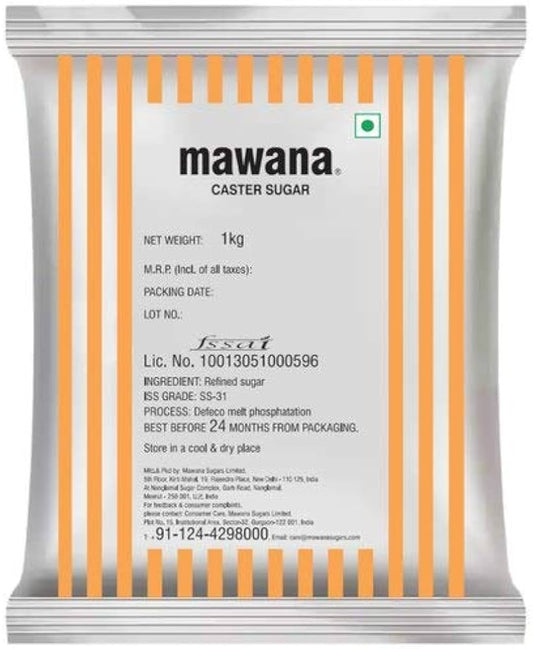 Mawana Castor Sugar 1 Kg