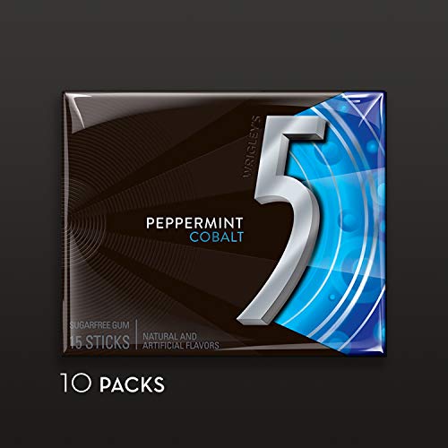 5 Gum Peppermint Cobalt 15Sticks