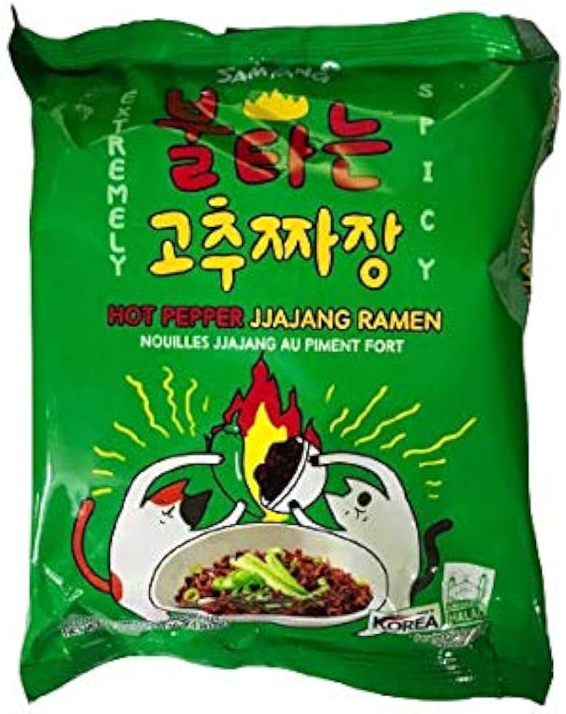 Samyang Hot Pepper Jjajang Ramen 136G