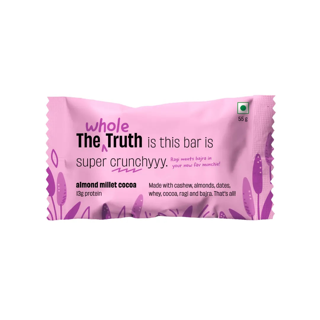 The Whoke Truth Almond Millet Cocoa 55Gm (8906143891838)