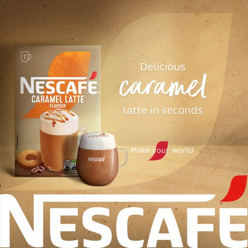 Nescafe Caramel Latte 7Sachets