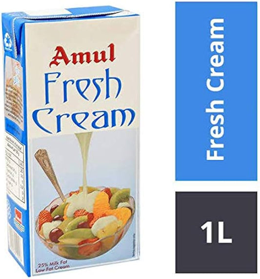 Amul Fresh Cream 1ltr (8901262150118)