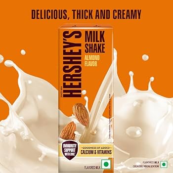 Hsy Milk Shake Almond 180ML (8901071732451)