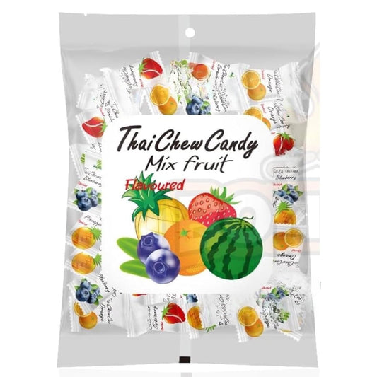 Thai Chew Candy Mix Fruit 300GM
 (6956588507216)