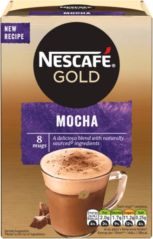 Nescafe Gold Box Mocha 8Sachets 176g