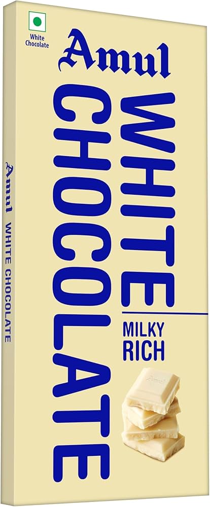 Amul White Chocolate 150g