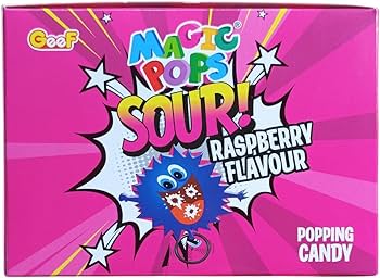 Magic Pops Sour Raspberry Flavour 3.5G