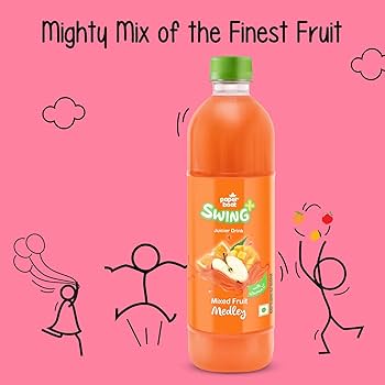 Paper Boat Swing Lush Mixed Fruit Drink 600ml (8906080602689)