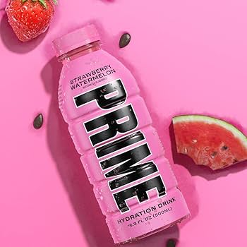 Prime Strawberry Watermelon Hydration Drink 500ML
