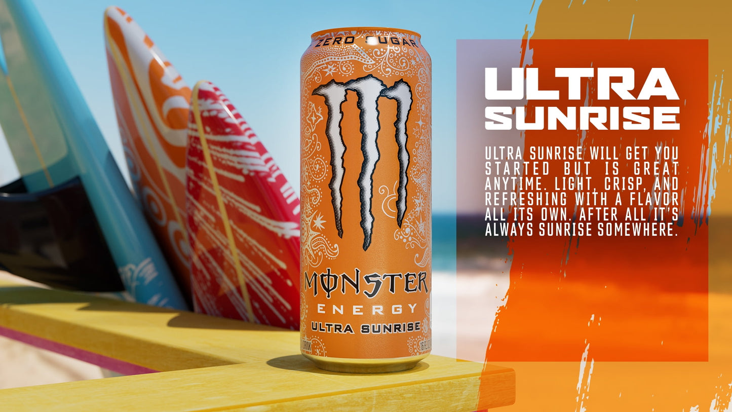 Monster Ultra Sunrise 500ml
