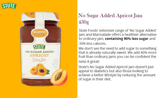 Stute Sugar Free Apricot Jam 430G