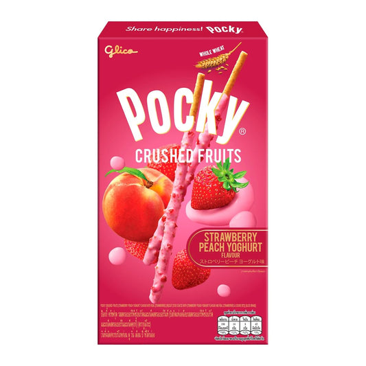 Pocky Strawberry Peach Cream Sticks 47GM