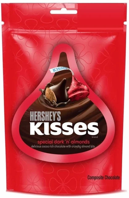 Hsy Kisses Spl Dark Chocolate 33.6G (8901071704489)
