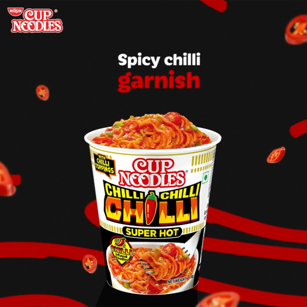 Top Ramen Chilli Super Hot Cup Noodles 70G (8901014000203)