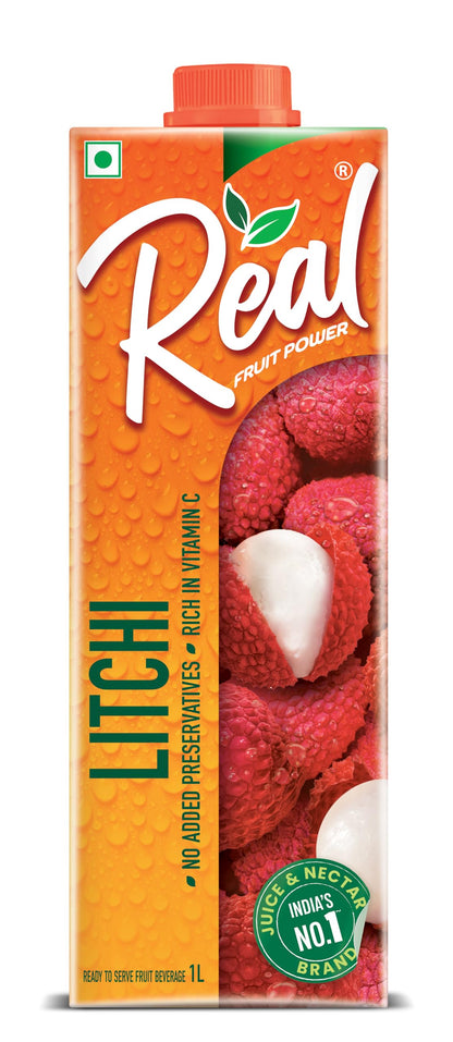 Real Litchi Juice 1 Ltr