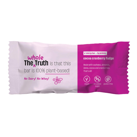 The Whoke Truth Cocoa Cranberry Fudge 40Gm (8908013479436)