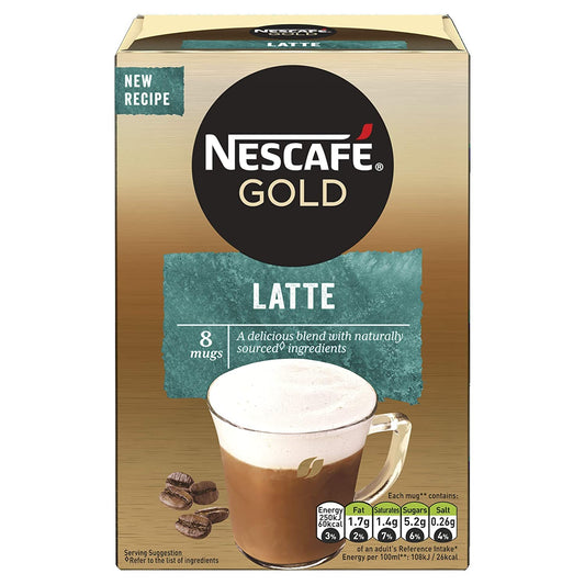 Nescafe Latte 8Sachets 156G