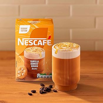 Nescafe Vanilla Cookie Dough Latte Sachets