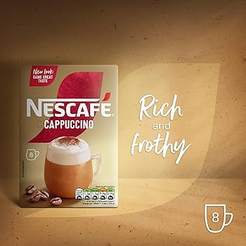Nescafe Gold Box Cappuccino 8Sachets 124g
