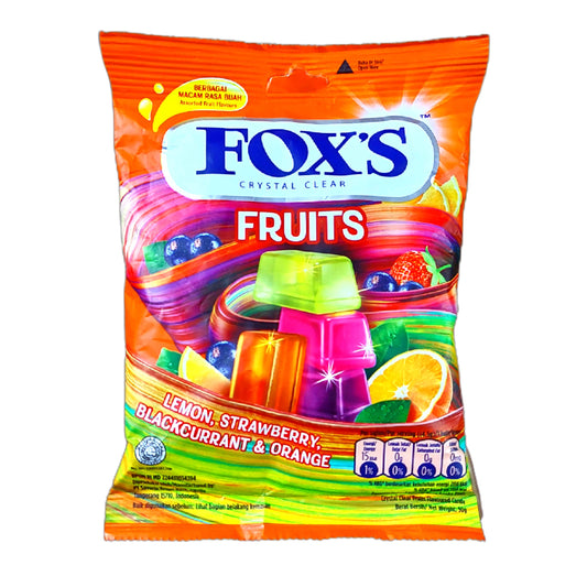 Foxs Tropical Fruit Flav 90G (Imp) (8997212800318)