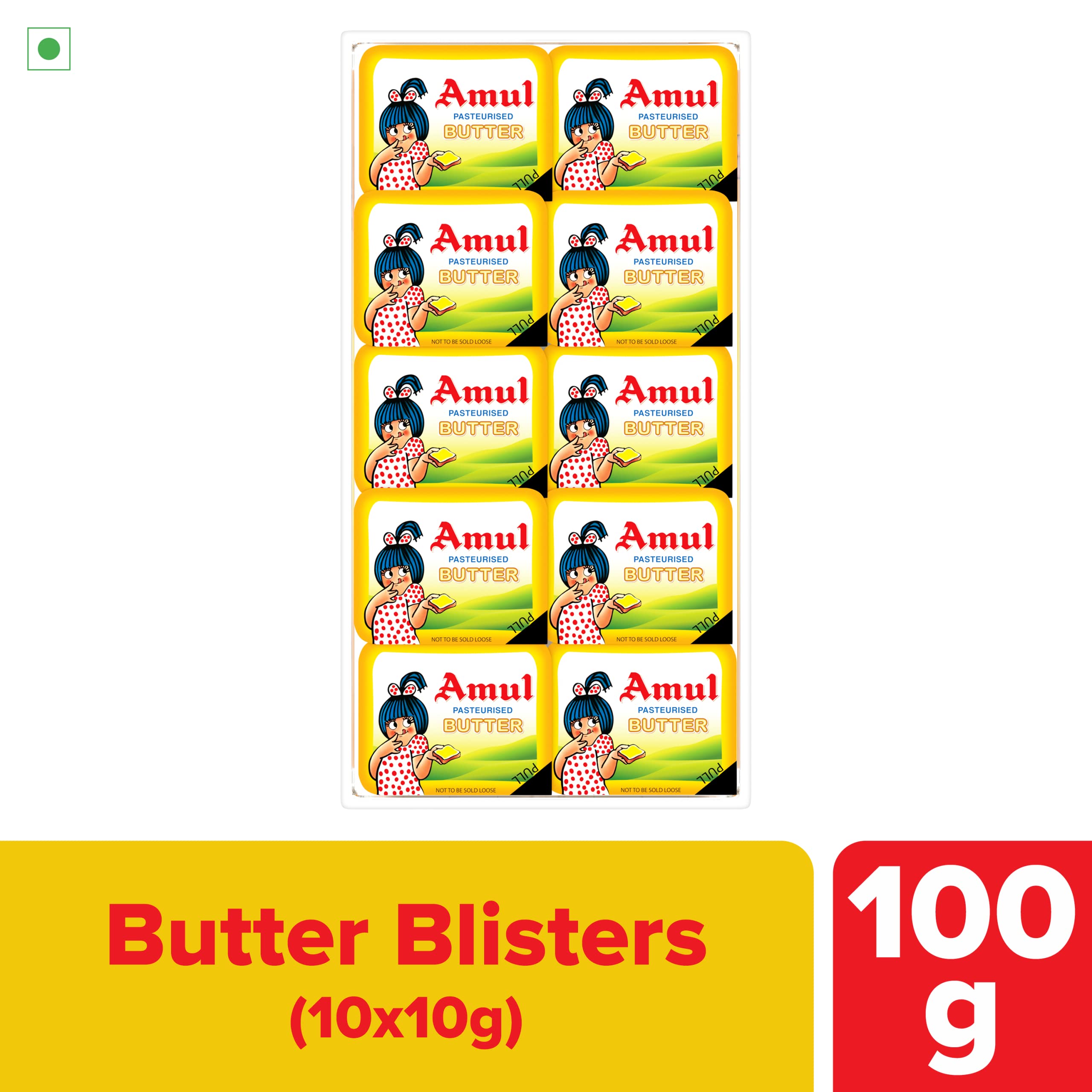 Amul Butter School Pack 10*10G