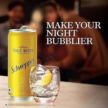 Schweppes Indian Tonic Water Can 300ml