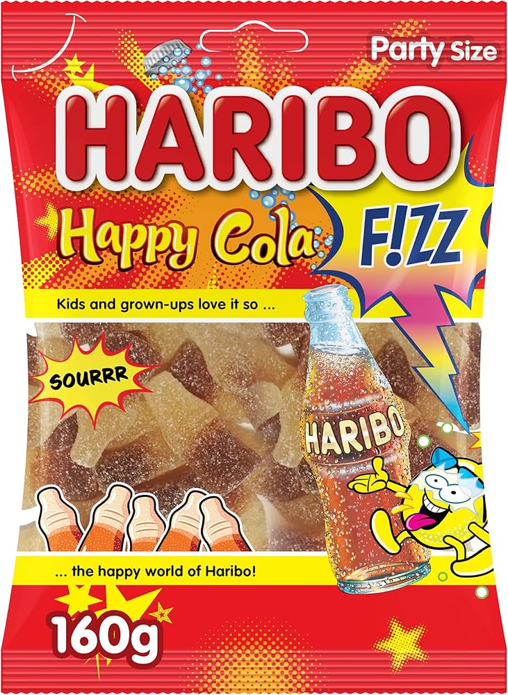 Haribo Happy Cola Fizz 160Gm
