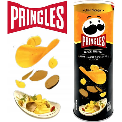 Pringles Chips Black Truffle Velvet Mashed Flavor