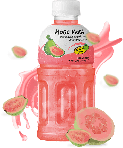 Mogu Mogu Pink Guava Drink 320ml (8850389121030)