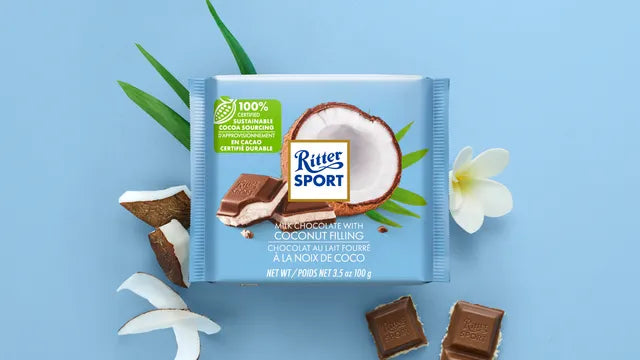 Ritter Sport Coconut Choclate 100G