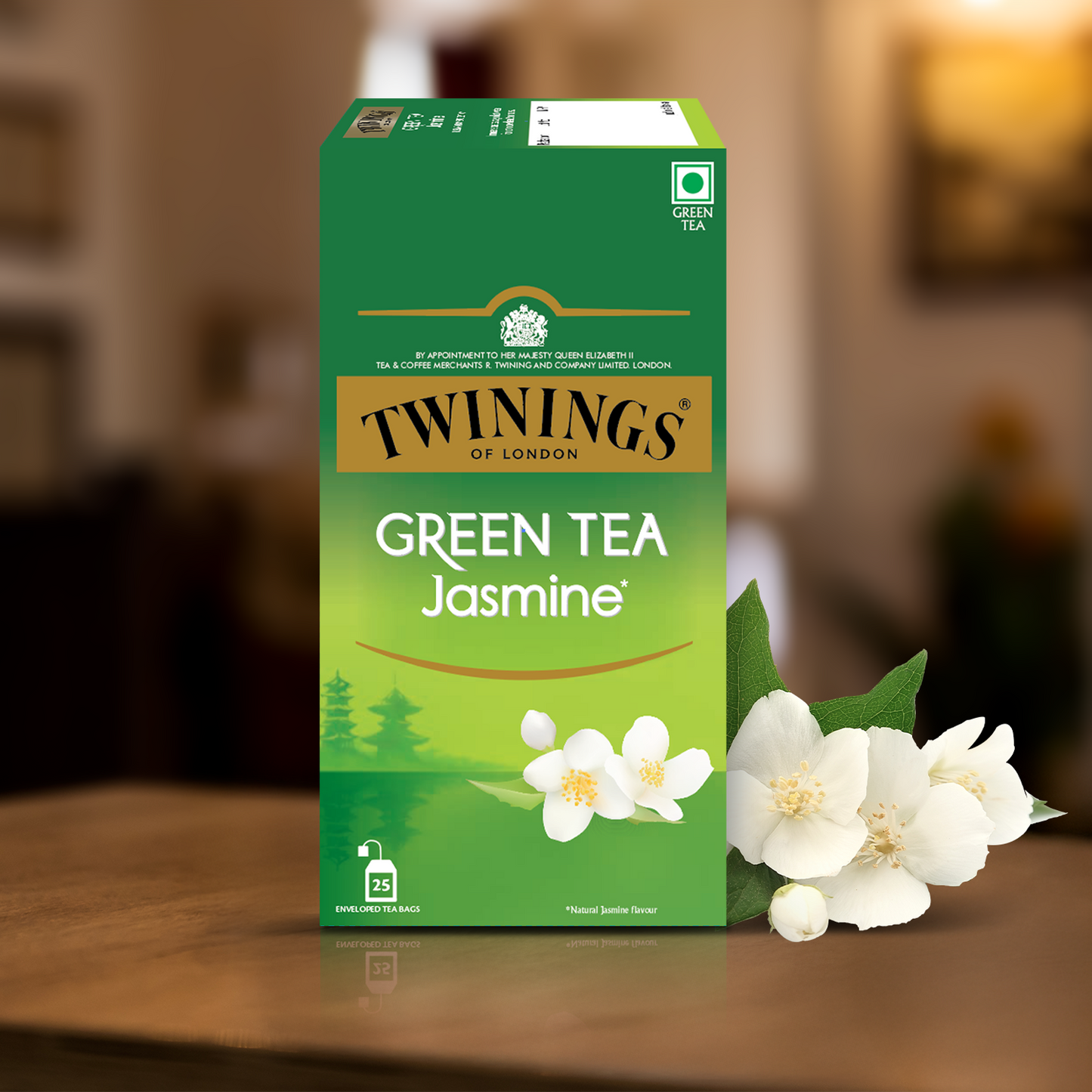 Twinings Green Tea Jasmine 25bags (070177271442)