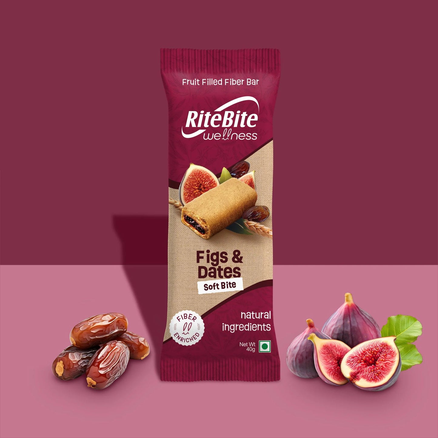 Rite Bite Figs & Dates Bar 40G (8906009536613)