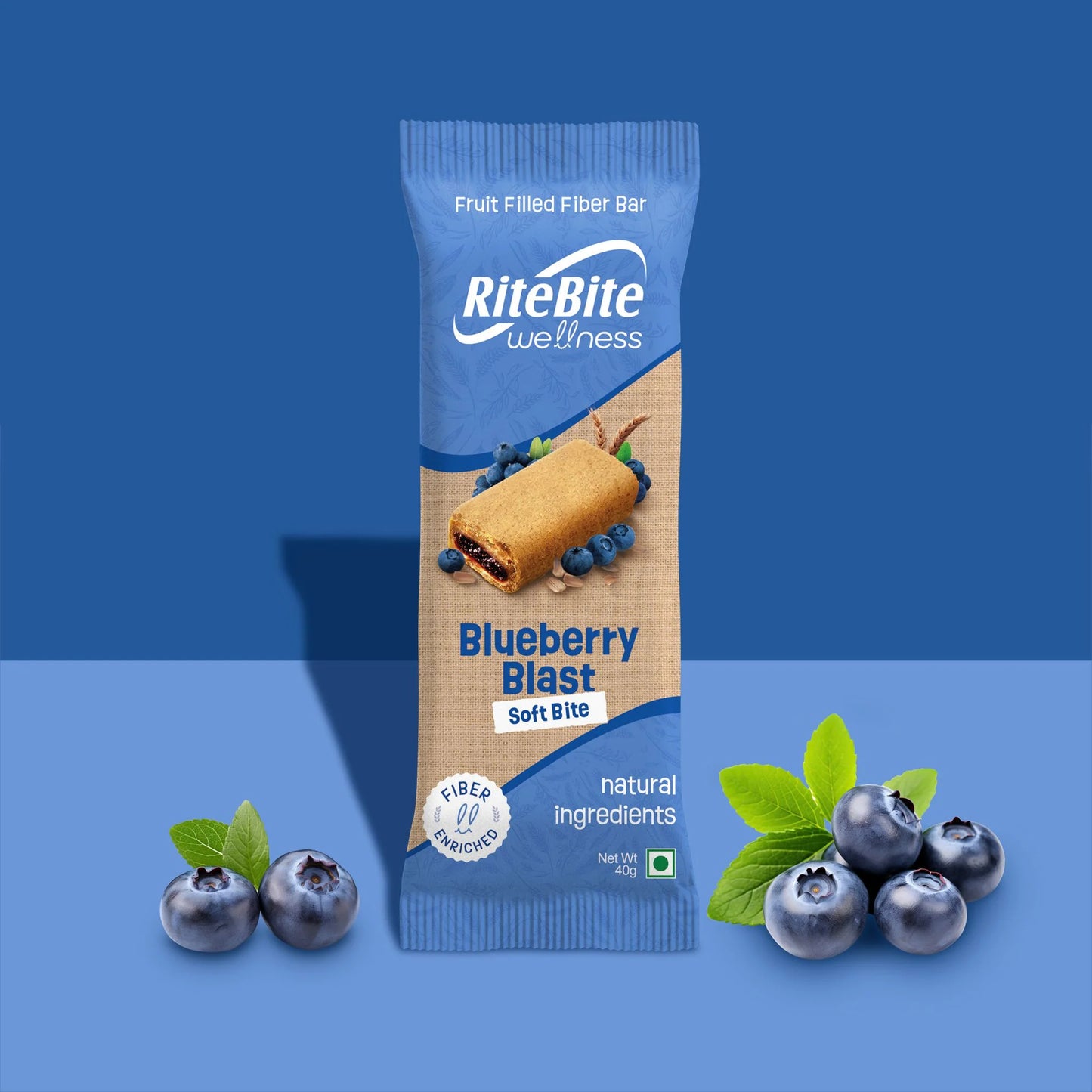 RB Blueberryblast  Bar 40G (8906009536590)