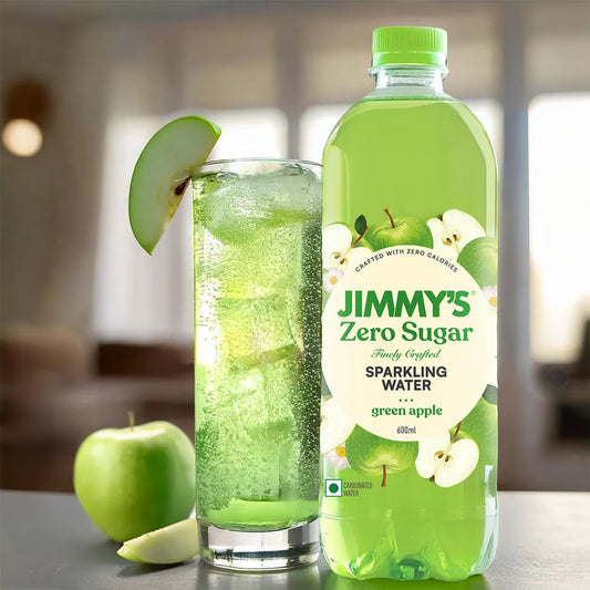 Jimmy Zero Suger Sparkling Green Apple 600ml (8908013140985)