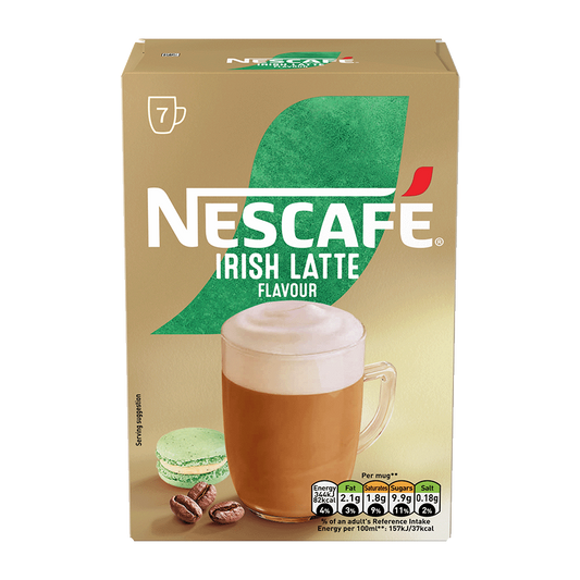 Nescafe Irish Latte 7Sachets 176G