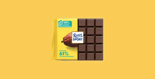 Ritter Sport 61% Dark Chocolate 100g