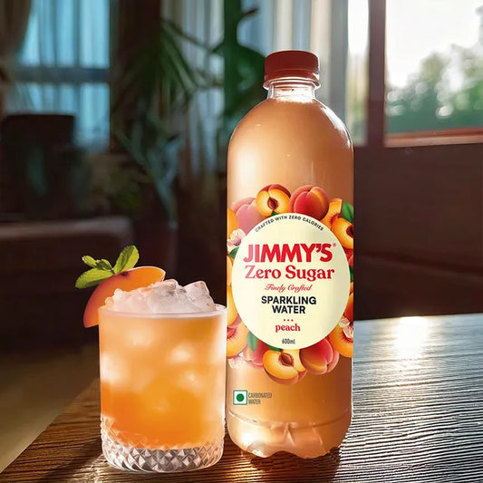 Jimmy Zero Suger Sparkling Peach 600ml (8908013140992)