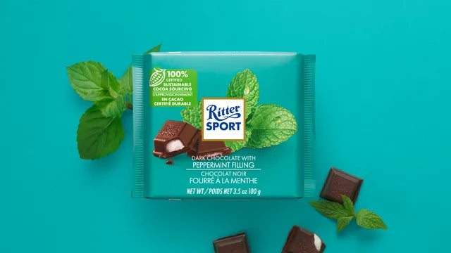 Ritter Sport Peppermint Chocolate 100G